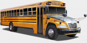 Blue Bird School Bus Vision