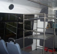 Support à bagages intérieur